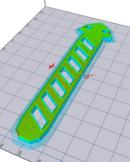 Mô hình dao bướm tập luyện (Balisong Comb) in 3D độc đáo - Image 5