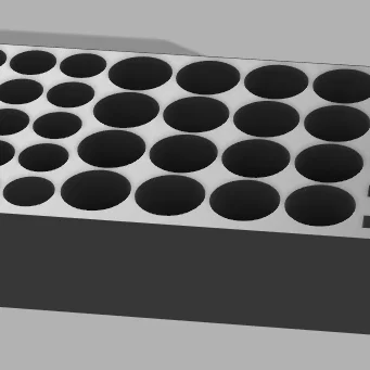 Khay Đựng Pin Đa Năng 3D: Sắp Xếp Pin AA, AAA và CR2032 Gọn Gàng