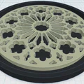 Gothic Rose Window Coaster 10 - Thumbnail 1