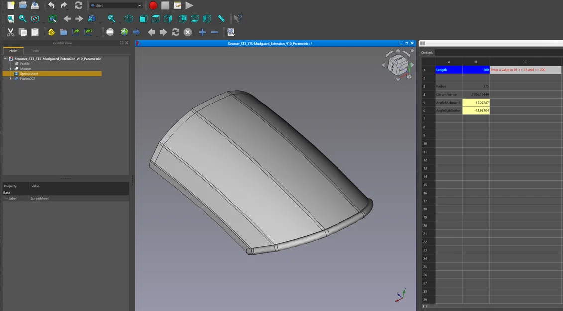 Phần nối chắn bùn Stromer V10 - ST2, ST3, ST5 và ST7 - Image 2