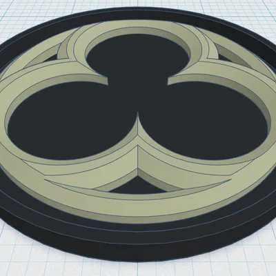 Gothic Rose Window Coaster 7 – Lót Ly Cửa Sổ Hoa Hồng Gothic