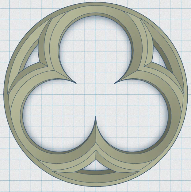 Gothic Rose Window Coaster 7 – Lót Ly Cửa Sổ Hoa Hồng Gothic - Image 2