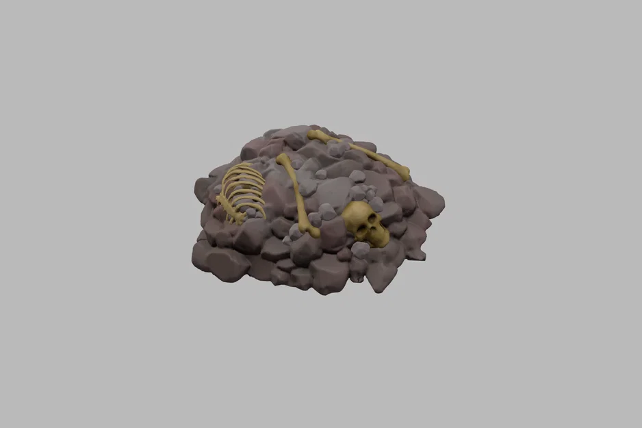 Đống gạch vụn (Rubble) cho Gloomhaven & Frosthaven - Image 1