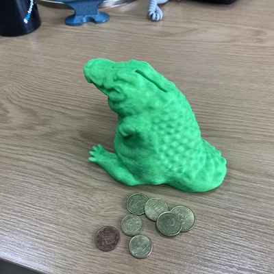 Ống Heo Chubby Cá Sấu (Chubby Crocodile Coin Bank / Piggybank)