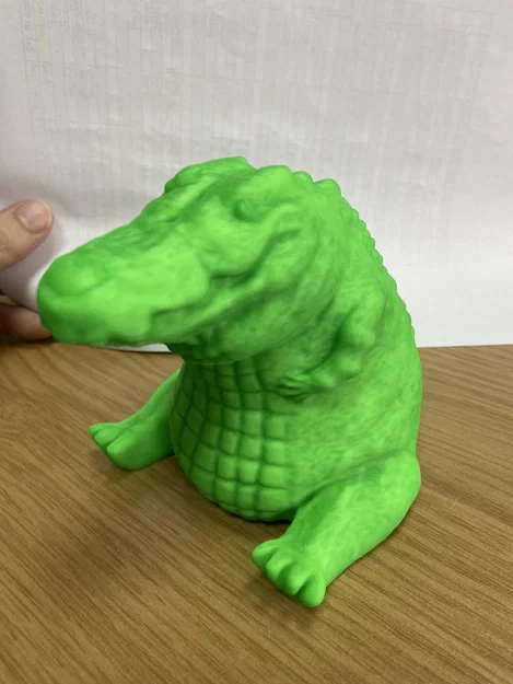 Ống Heo Chubby Cá Sấu (Chubby Crocodile Coin Bank / Piggybank) - Image 5