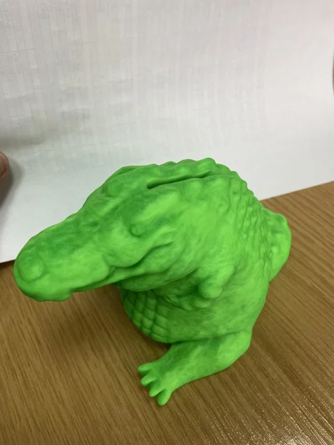 Ống Heo Chubby Cá Sấu (Chubby Crocodile Coin Bank / Piggybank) - Image 9