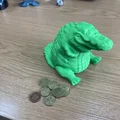 Ống Heo Chubby Cá Sấu (Chubby Crocodile Coin Bank / Piggybank) - Thumbnail 10