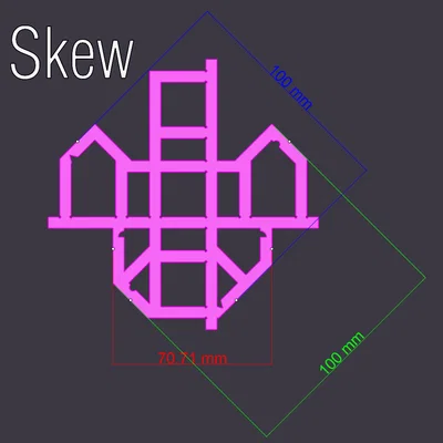 Calibration Bro (CaliFlower/Calilantern alt) – shape + Calculator – Klipper/Marlin