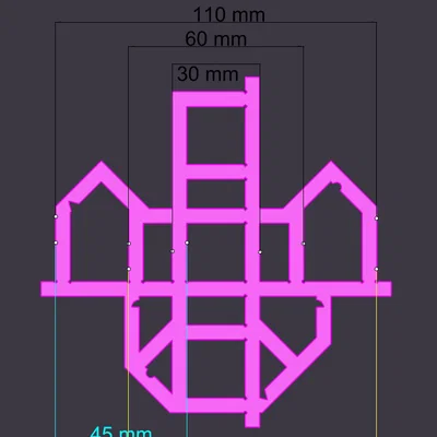 Calibration Bro (CaliFlower/Calilantern alt) – shape + Calculator – Klipper/Marlin