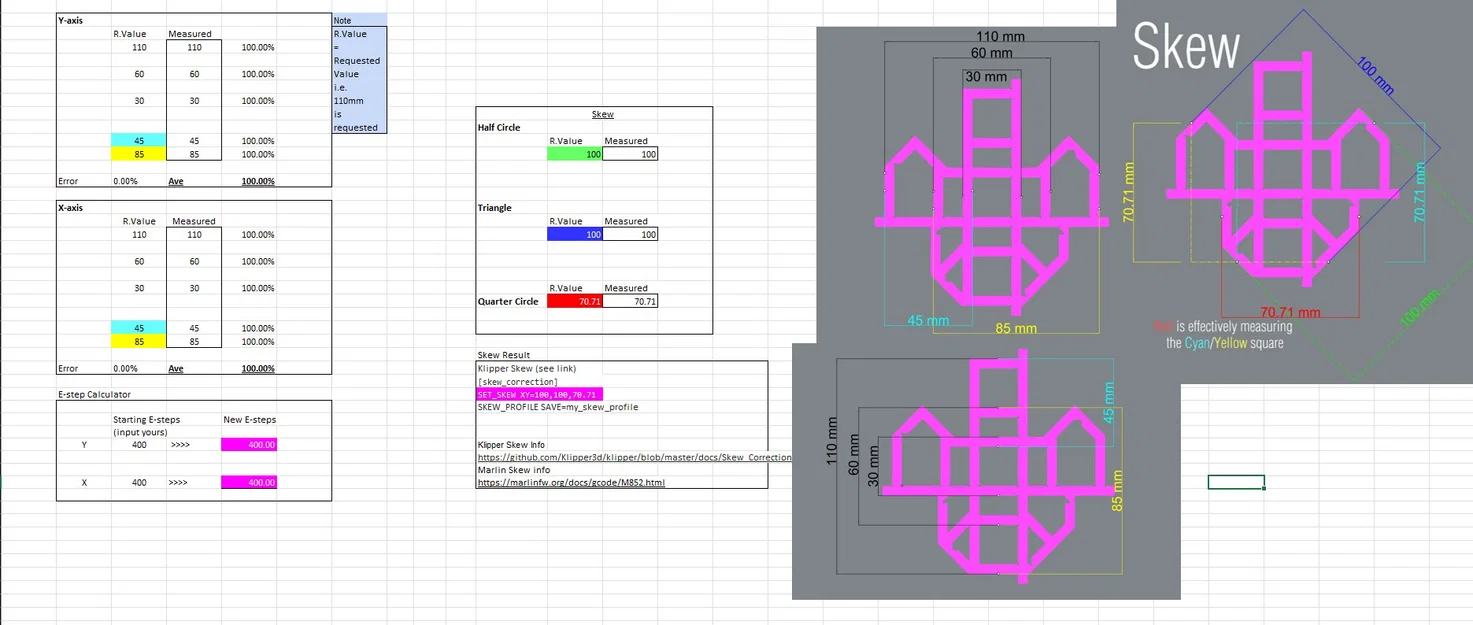 Calibration Bro (CaliFlower/Calilantern alt) – shape + Calculator – Klipper/Marlin - Image 5