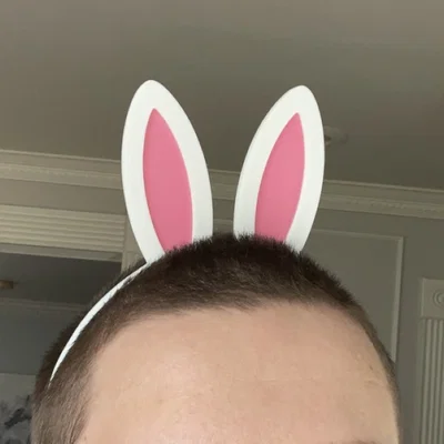Bờm tai thỏ 3D dễ thương cho bé yêu (Easter Bunny Ears Headband)