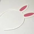Bờm tai thỏ 3D dễ thương cho bé yêu (Easter Bunny Ears Headband) - Thumbnail 2