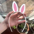 Bờm tai thỏ 3D dễ thương cho bé yêu (Easter Bunny Ears Headband) - Thumbnail 3