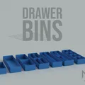 Bộ khay chứa đồ 3D cho ngăn kéo tủ Alex - Sắp xếp thông minh - Thumbnail 1