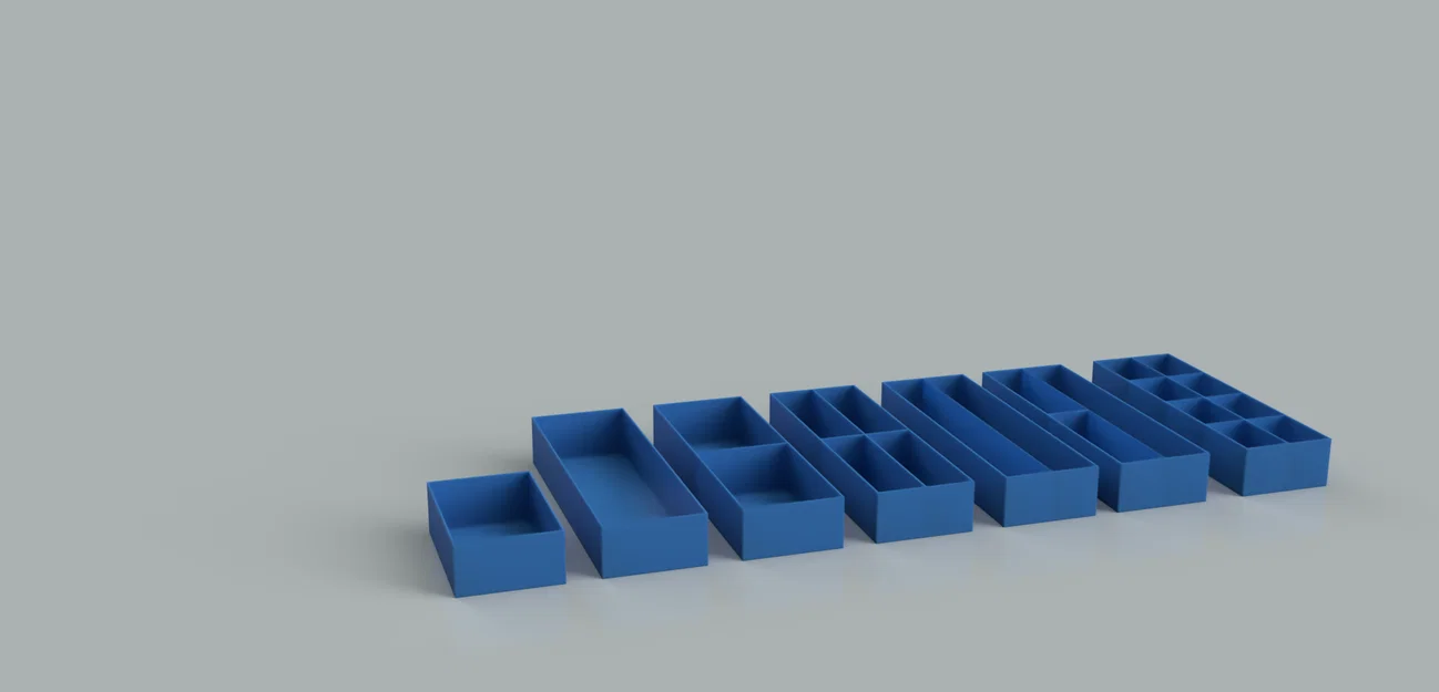 Bộ khay chứa đồ 3D cho ngăn kéo tủ Alex - Sắp xếp thông minh - Image 3