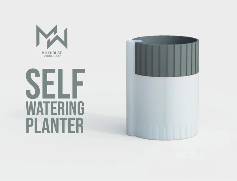 Chậu Cây Tự Tưới (Self Watering Planter) - Thiết Kế Thông Minh Cho Nhà Xanh - Image 1