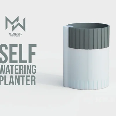 Chậu Cây Tự Tưới (Self Watering Planter) - Thiết Kế Thông Minh Cho Nhà Xanh