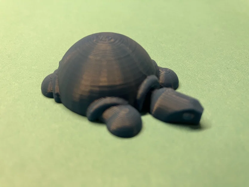 Mô hình chú rùa nhỏ 3D dễ thương - File STL in 3D đơn giản - Image 2