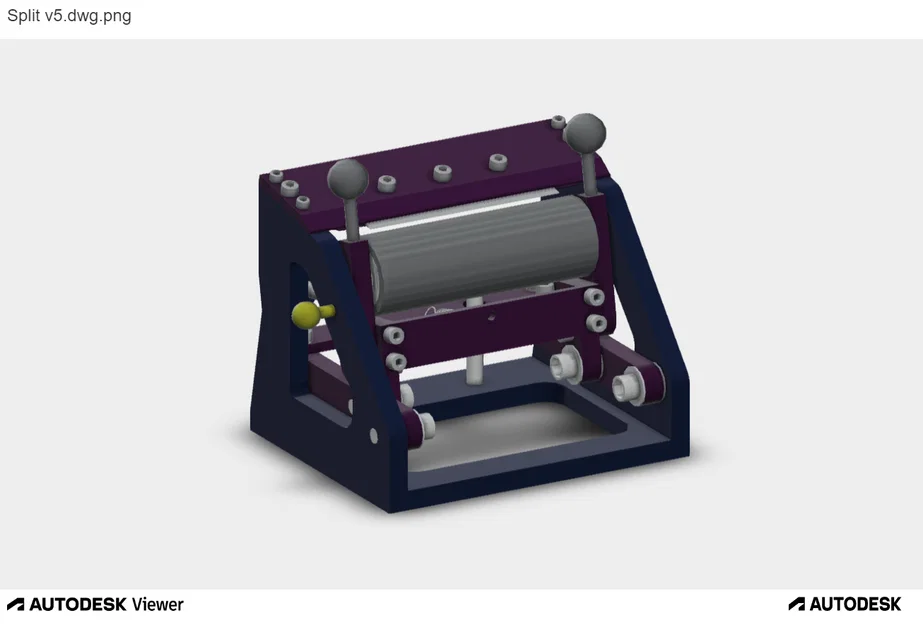 Máy tách lớp da thủ công (Splitter leather machine) - Image 1