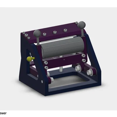 Máy tách lớp da thủ công (Splitter leather machine)