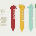 Bộ thẻ đánh dấu cây trồng (Garden Plant Markers) in 3D siêu xinh - Thumbnail 1