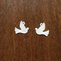 Bông tai chim bồ câu Easter Dove - Mẫu trang sức in 3D xinh xắn - Thumbnail 2