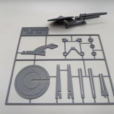 USS Enterprise Kit Card - Star Trek