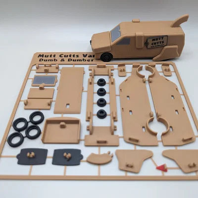 Mutt Cutts Van Kit Card - Dumb & Dumber