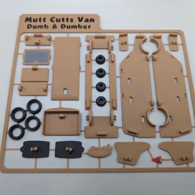 Mutt Cutts Van Kit Card - Dumb & Dumber
