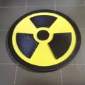 Mô hình biểu tượng phóng xạ Radioactive Fallout in 3D đẹp mắt - Thumbnail 2