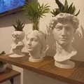Chậu trồng cây 3D hình tượng thiên thần nghệ thuật - Decor độc đáo - Thumbnail 3