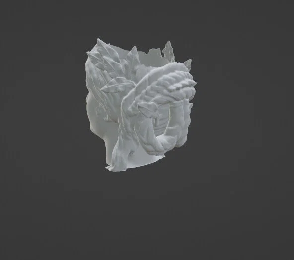 Chậu trồng cây 3D hình tượng thiên thần nghệ thuật - Decor độc đáo - Image 8