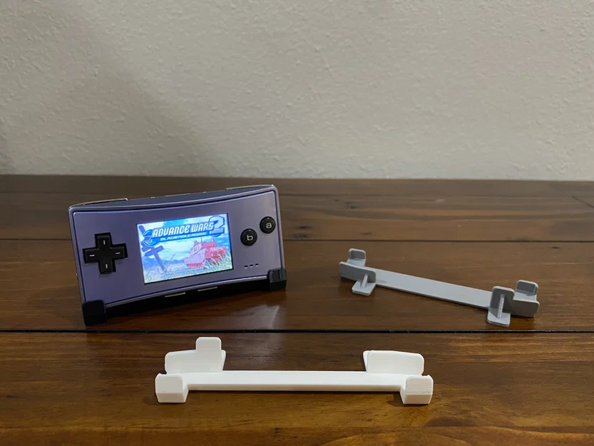 Chân đế trưng bày tối giản cho Game Boy Micro - Mẫu in 3D đẹp - Image 1
