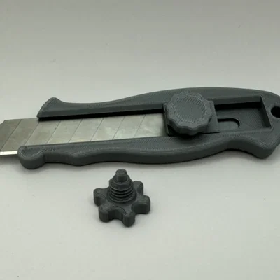 Dao Rọc Giấy In 3D Utility Knife V2 (Hỗ Trợ Lưỡi Dao Olfa)