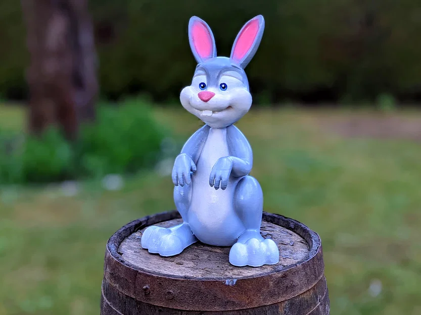 Thỏ Easter hoạt hình dễ thương cho khu vườn - Image 1