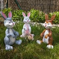 Thỏ Easter hoạt hình dễ thương cho khu vườn - Thumbnail 2