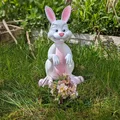 Thỏ Easter hoạt hình dễ thương cho khu vườn - Thumbnail 3