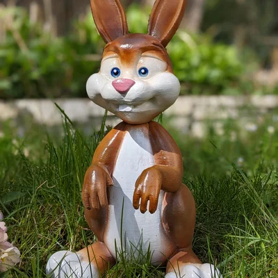 Thỏ Easter hoạt hình dễ thương cho khu vườn