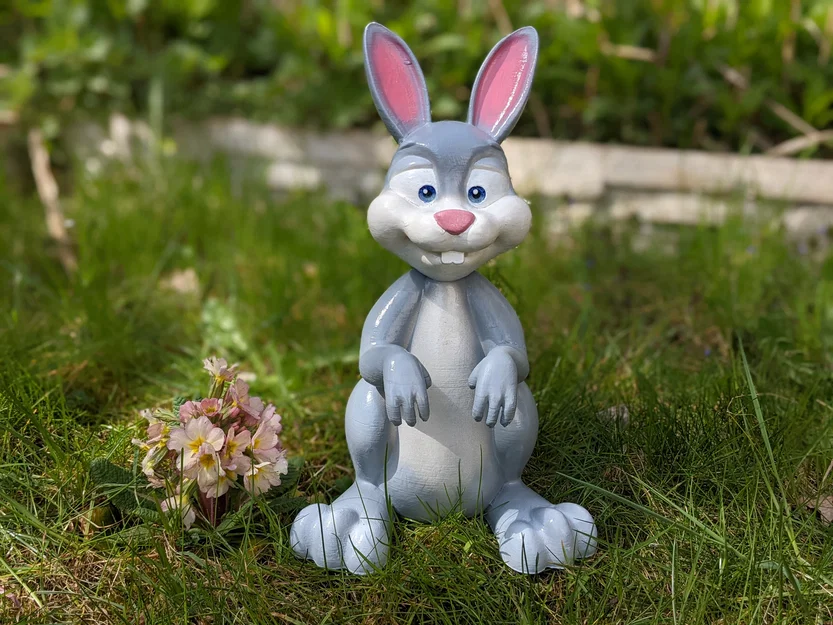 Thỏ Easter hoạt hình dễ thương cho khu vườn - Image 8