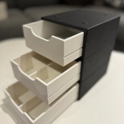 Hệ thống ngăn kéo lưu trữ 3D Stackable Drawer V2 tiện lợi
