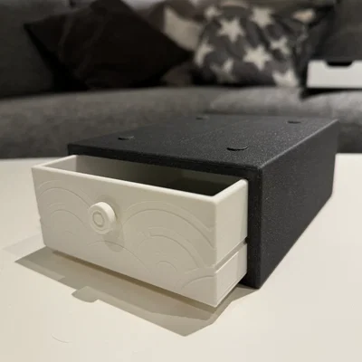 Hệ thống ngăn kéo lưu trữ 3D Stackable Drawer V2 tiện lợi