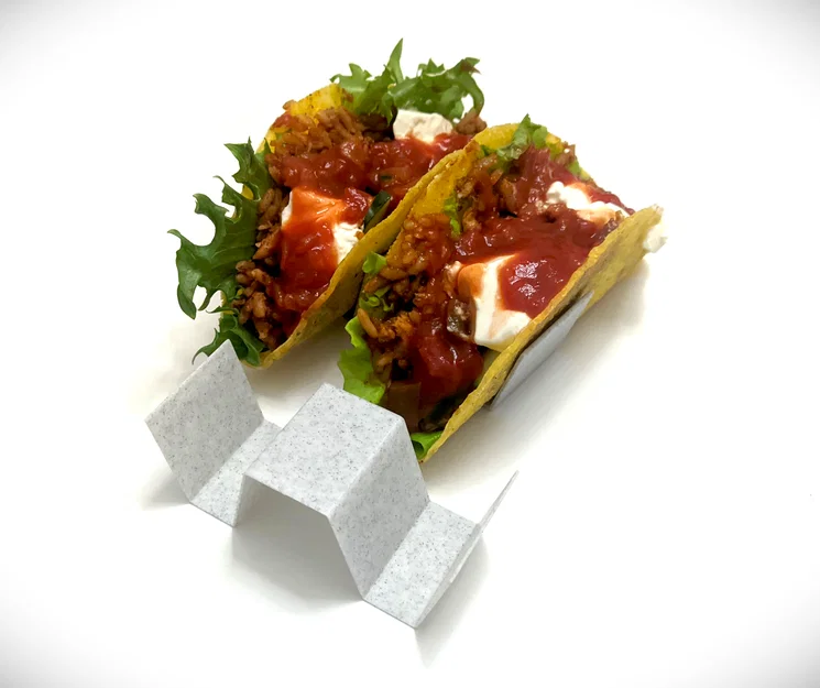 Khay Đựng Taco (Fast Taco Holder) In 3D Tiện Dụng Cho Bàn Ăn - Image 1