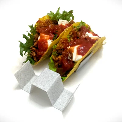 Khay Đựng Taco (Fast Taco Holder) In 3D Tiện Dụng Cho Bàn Ăn