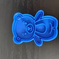 Khuôn cắt bánh quy hình chú gấu (Cookie cutter - Bear) in 3D dễ thương - Thumbnail 2