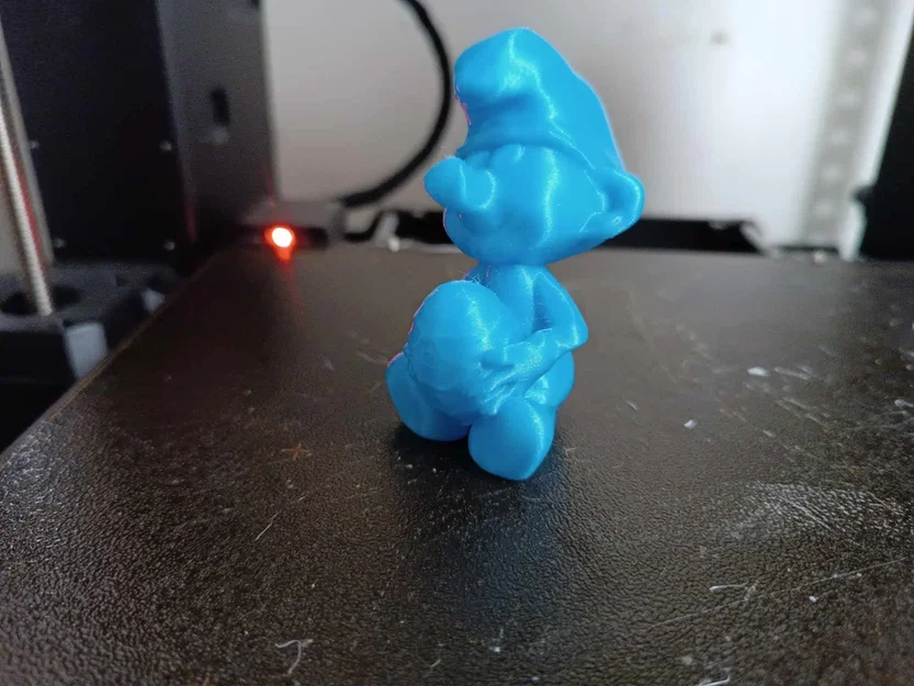 Mô hình chú Xì Trum Smurf Easter in 3D độc đáo - Image 2
