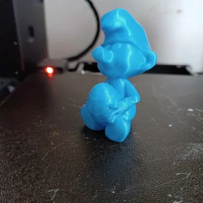 Mô hình chú Xì Trum Smurf Easter in 3D độc đáo