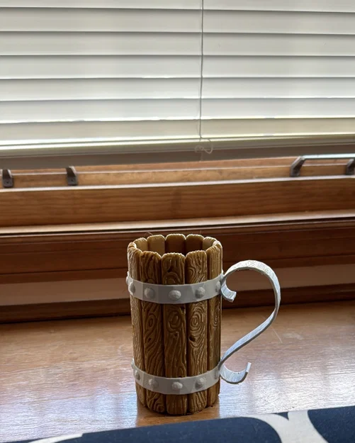 Ly Bia Trung Cổ (Medieval Beer Mug) - Image 2