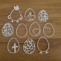 Bộ sưu tập trang trí trứng Phục Sinh 3D (Easter Egg Ornaments) xinh xắn - Thumbnail 1