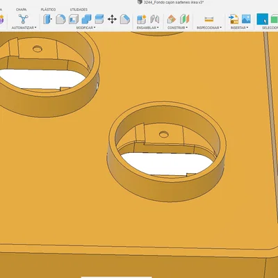 3244 - Bộ organizer tủ bếp IKEA UPPDATERA (tấm ghép 296x476)