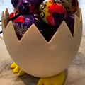 Egg Bowl - Tô Đựng Bánh Kẹo Hình Vỏ Trứng Đáng Yêu In 3D - Thumbnail 3